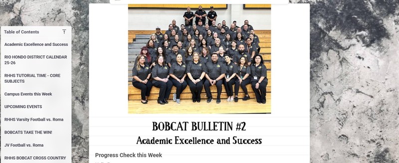 Bobcat Bulletin #2