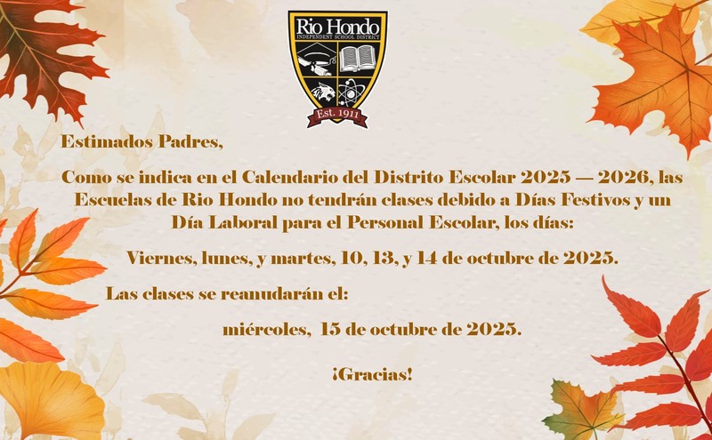 District Calenar