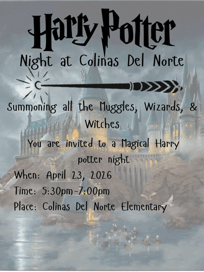 harry potter night at CDNE