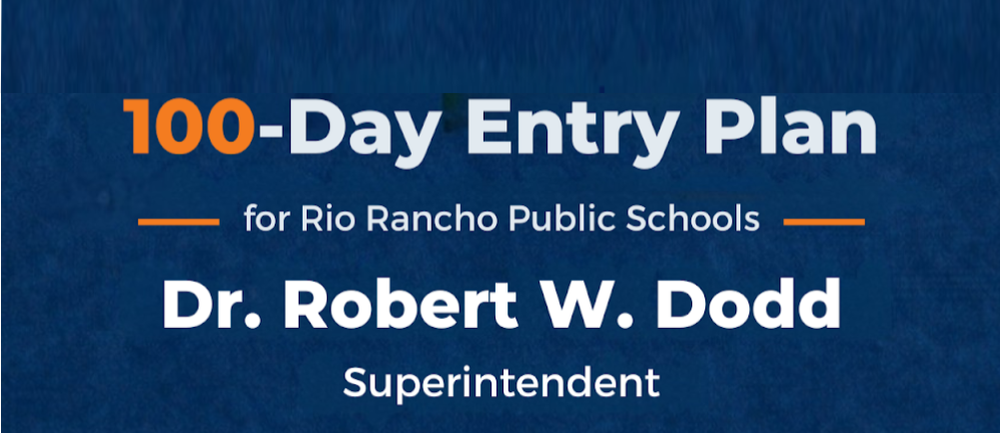 100-Day Entry Plan - Dr. Robert W. Dodd
