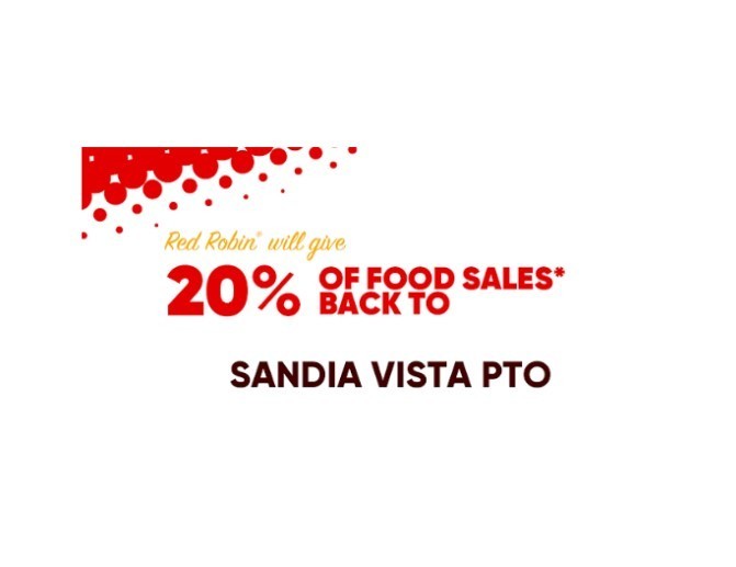 SVE PTO Fundraiser at Red Robin