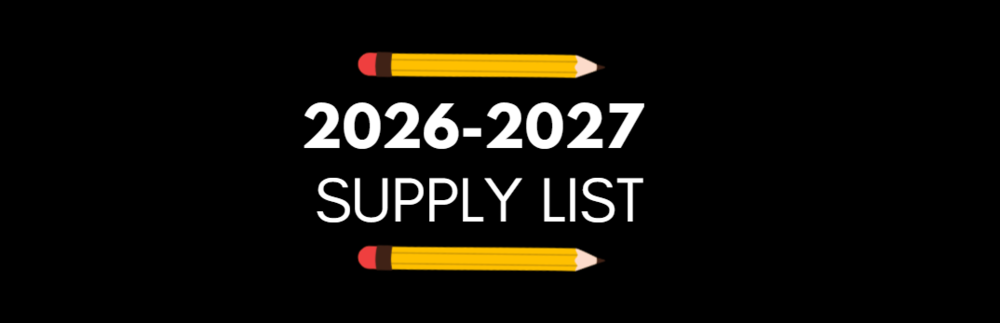 Supply List 