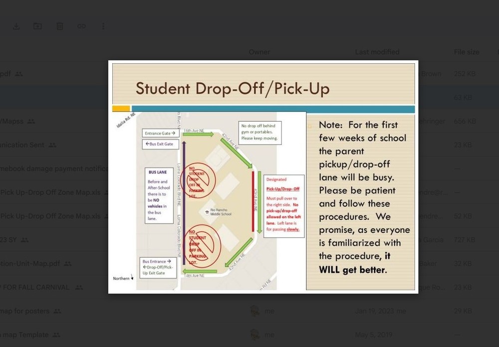 Student Drop-Off/Pick-Up