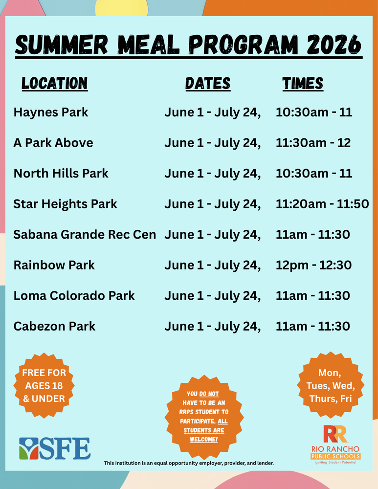 Summer Meal Program