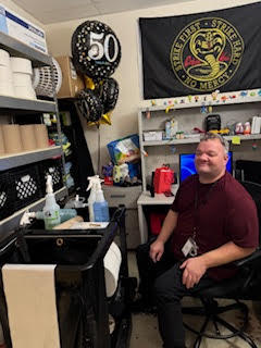 mr. rob's office for his birthday