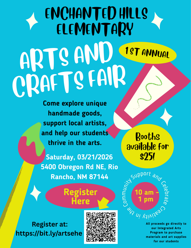 arts and craft fair flyer March 21