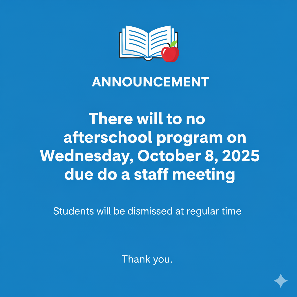 No ASP on 10/8/25