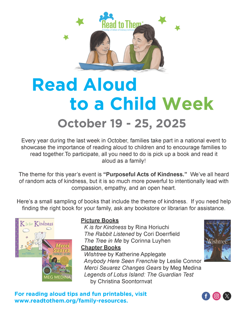 Read Aloud Flyer