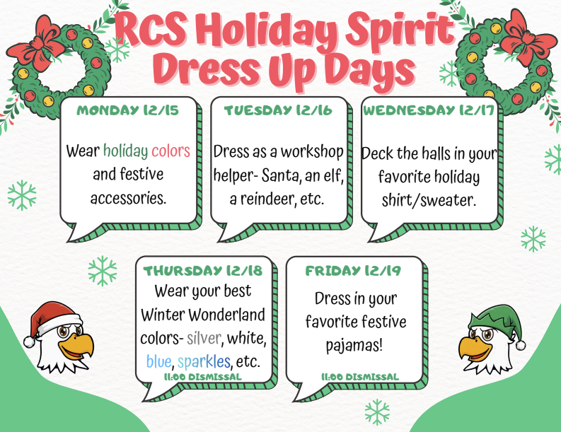 spirit week graphic