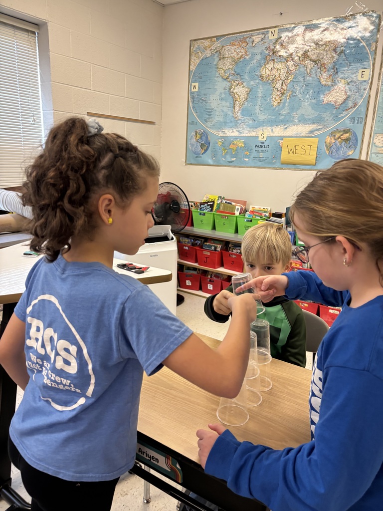 Today, 3rd grade students in Mrs. Tanner’s class took on a fun team cup stacking challenge! Each group faced an extra twist—everyone could only use one finger, making teamwork and communication key. This activity gave every student a chance to practice this month’s Capturing Kids’ Hearts focus word: perseverance. Way to stick with it and not give up!