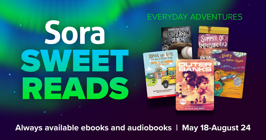 Starting today, until August 24th check out some new titles in Sora. Link to Sora https://soraapp.com/library/e2ccbny Choose Ripley Central School. Enter your students Login and Password.