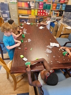 Eagle U students crafting and having fun!