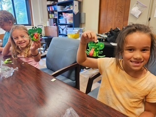 Eagle U students crafting and having fun!