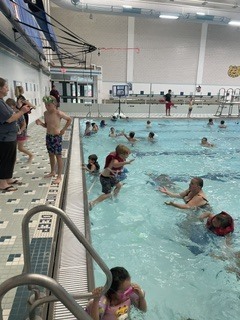 🏊‍♂️ **Tuesday Swim Days = Best Day of the Week at Eagle U!** 💦  There's no doubt about it—Tuesdays are a favorite for our Eagle U students! Each week, they look forward to building confidence, learning new skills, and having a blast in the pool.  This week's swimmers: 🏐 Played water volleyball and football. 💧 Practiced jumping into the pool and becoming more comfortable submerging underwater. 🤸 Showed off their growing confidence by working on underwater handstands!  It's amazing to watch our students strengthen their swimming abilities, encourage one another, and create lasting memories—all while having so much fun!