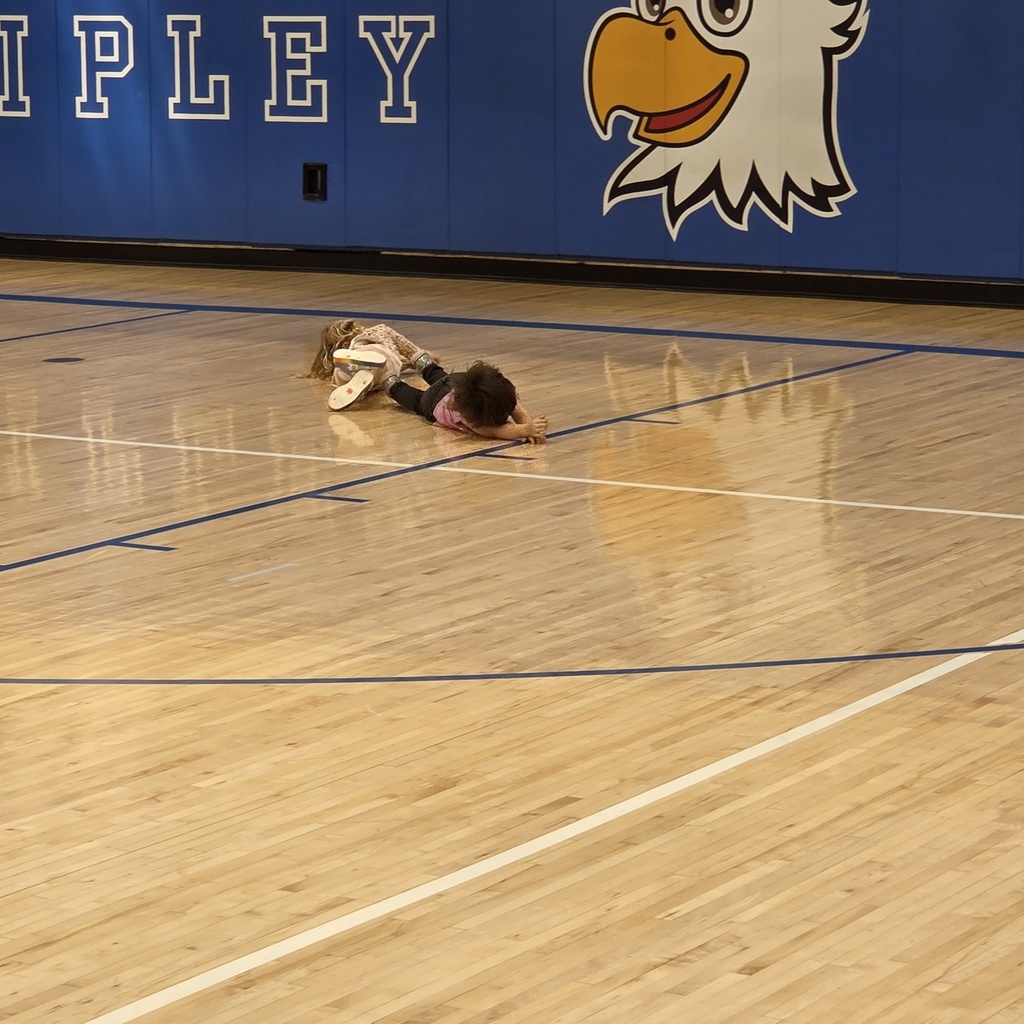2 students rolling in PE class