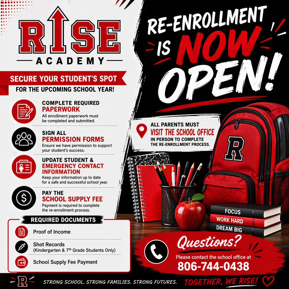 re-enrollment 2026-27