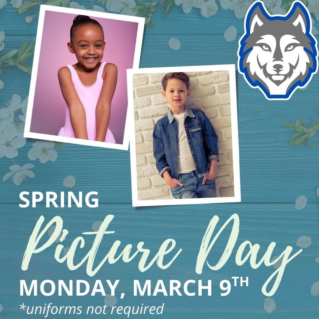 Notice RLA Spring Picture Day is Monday March 9th