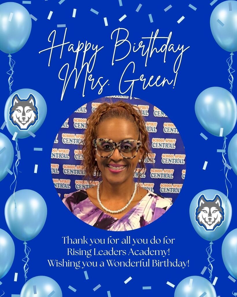 Happy Birthday Principal Green!