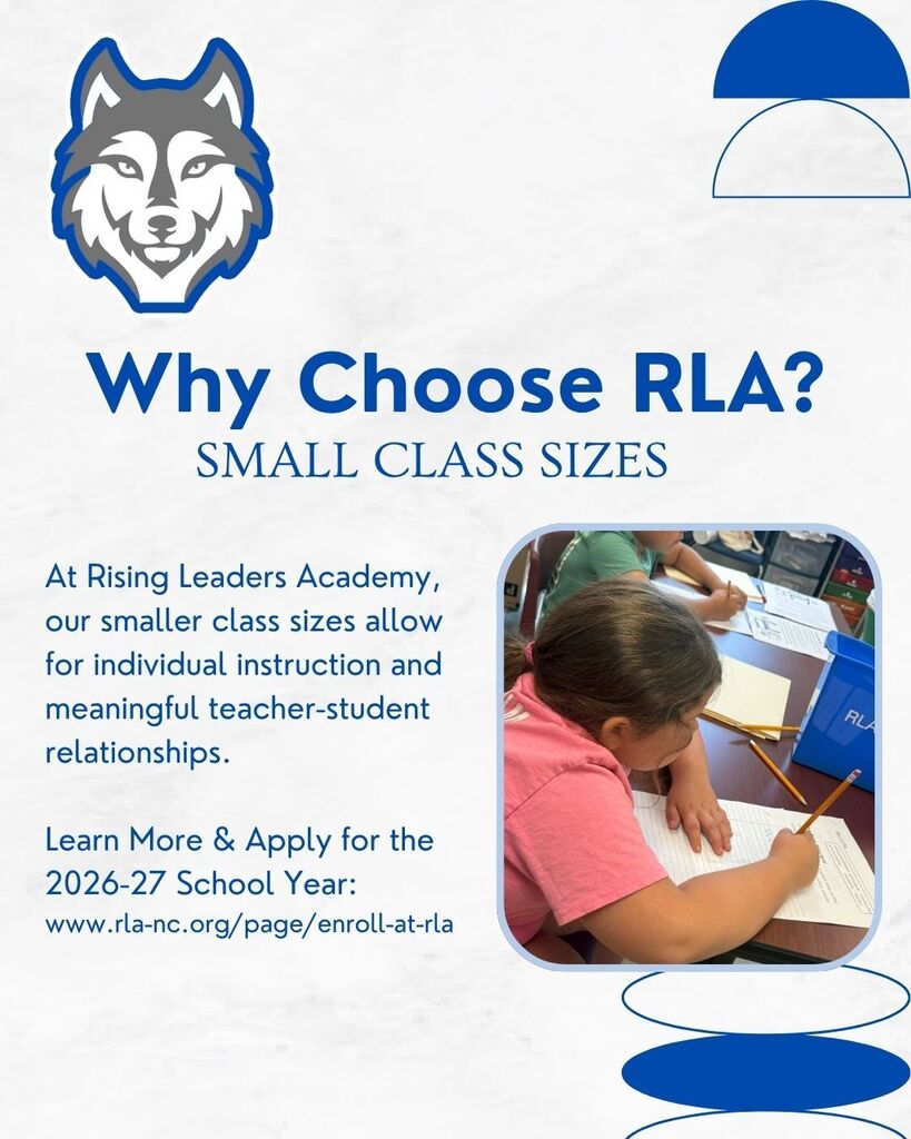 Why Choose RLA - Small Class Sizes