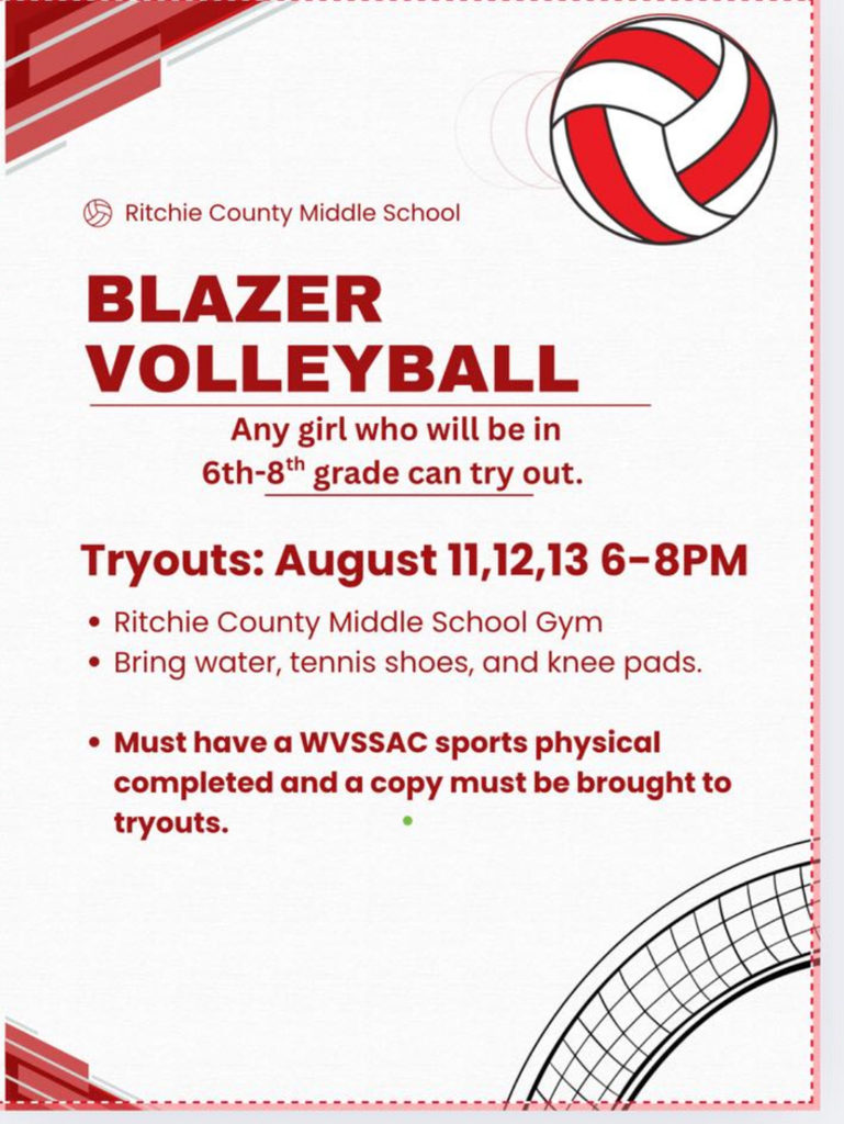 Blazer VB Tryouts