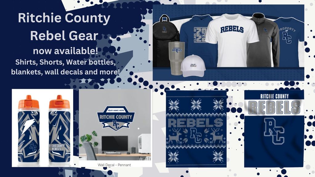 Ritchie County Rebel Gear on Sell now!