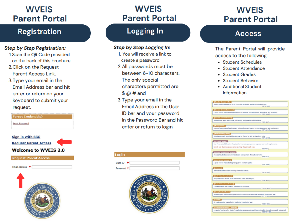 Parent portal
