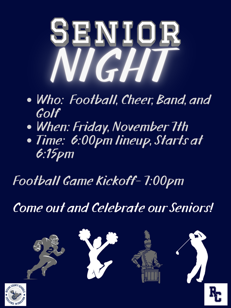 Senior Night- tonight at 6:15pm