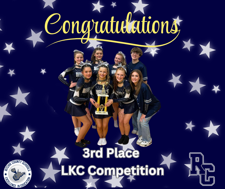 Congratulations 3rd place LKC Cheer Competition