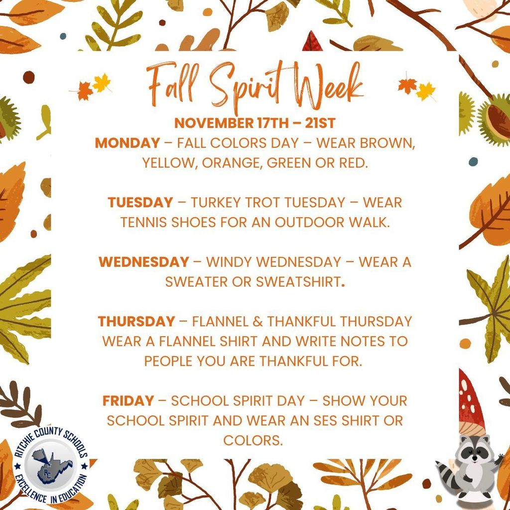 Fall Spirit Week