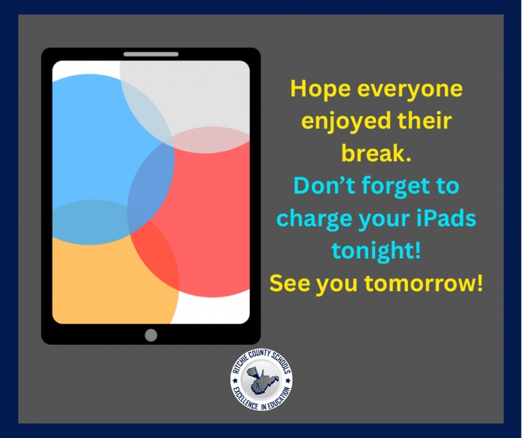 Charge your iPad!