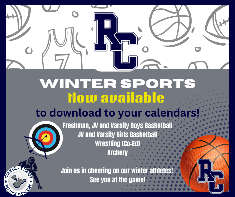 RCHS winter sports schedules now available for download!