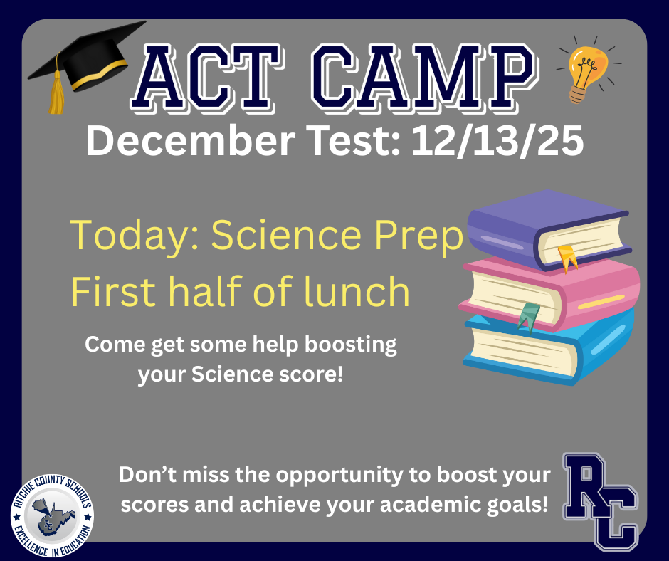ACT Camp- Today is Science Prep!