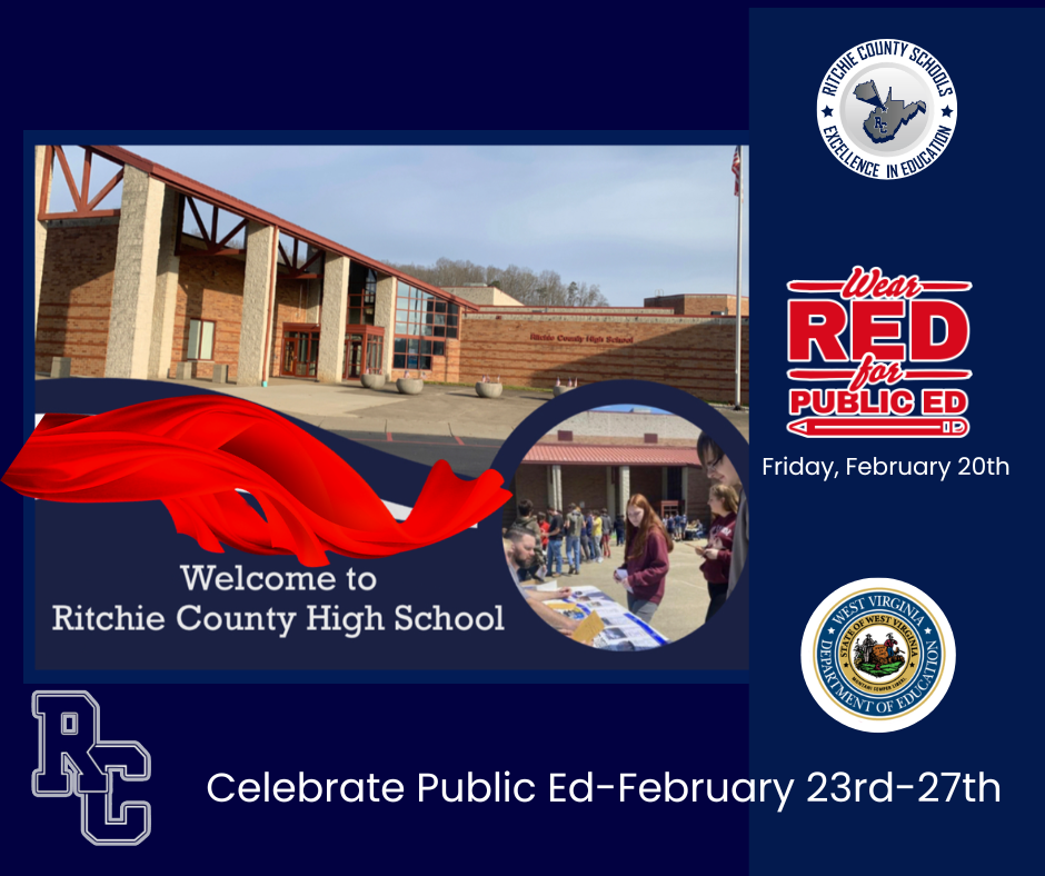 Support RCHS and wear red tomorrow February 20th