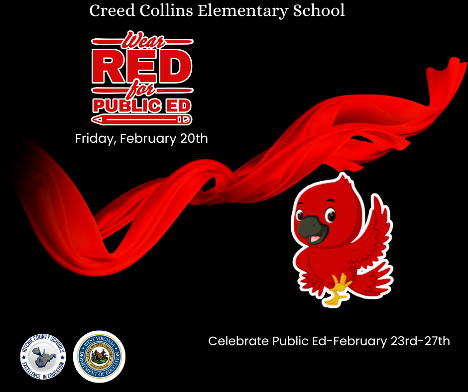 Support CCES and wear red tomorrow February 20th