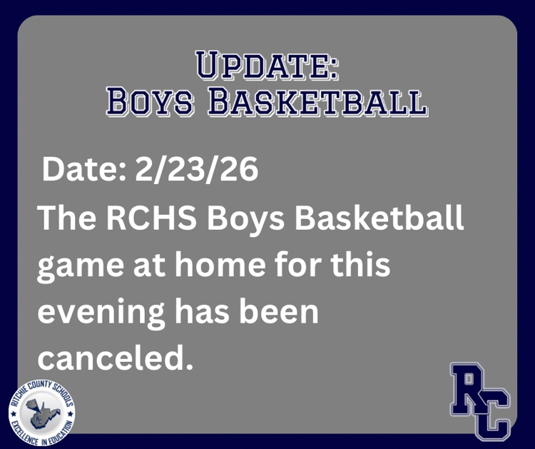 boys basketball canceled for tonight 