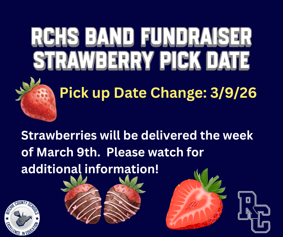Strawberry pick up date changed to 3/9/26