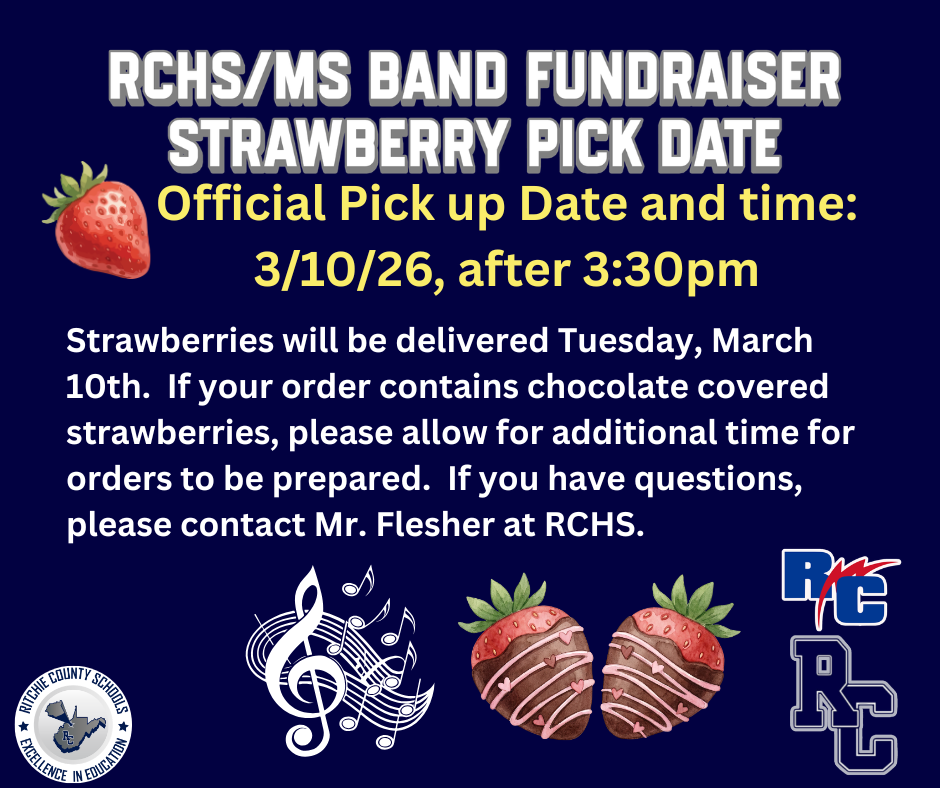 Strawberry Orders to be picked up 3/10/26 after 3:30pm. Allow for additional time if your order contains chocolate covered strawberries.