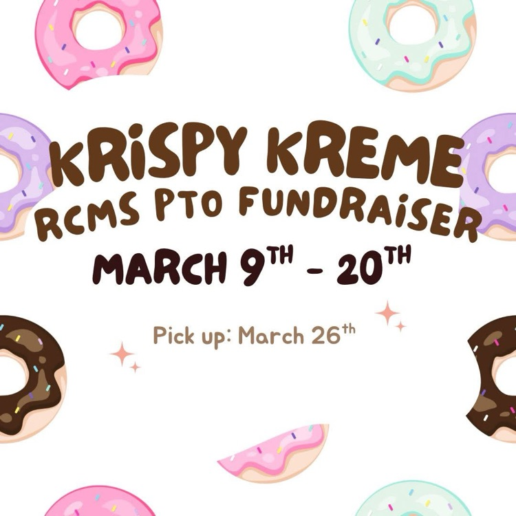 Krispy Kreme Fundraiser flyer 