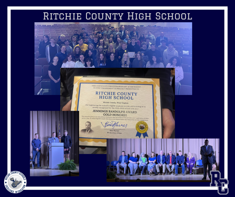 Jennings Randolph Award given to RCHS