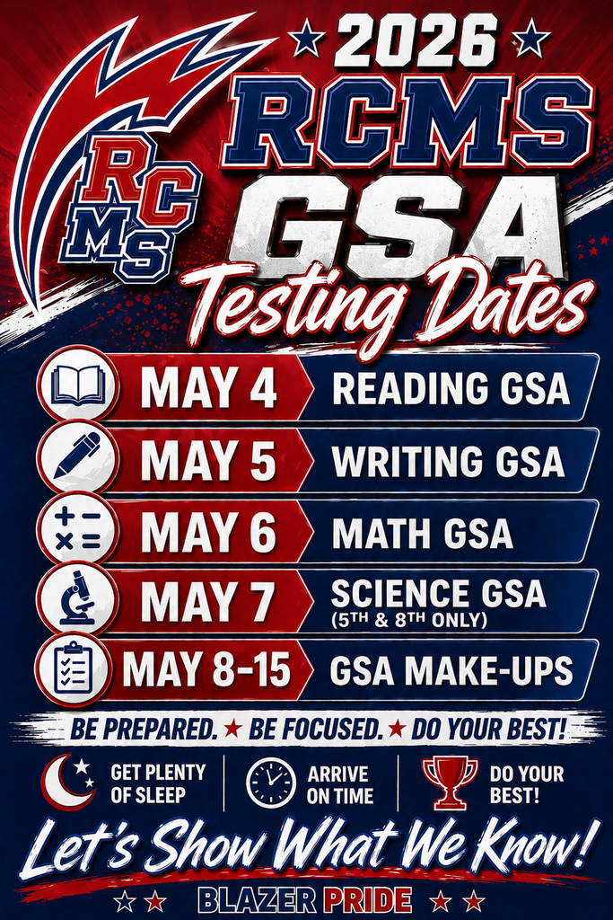 GSA Testing Dates