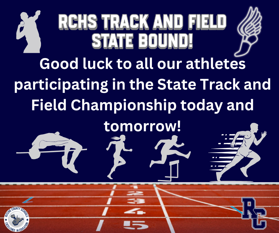 Good luck at states Track and Field Athletes!