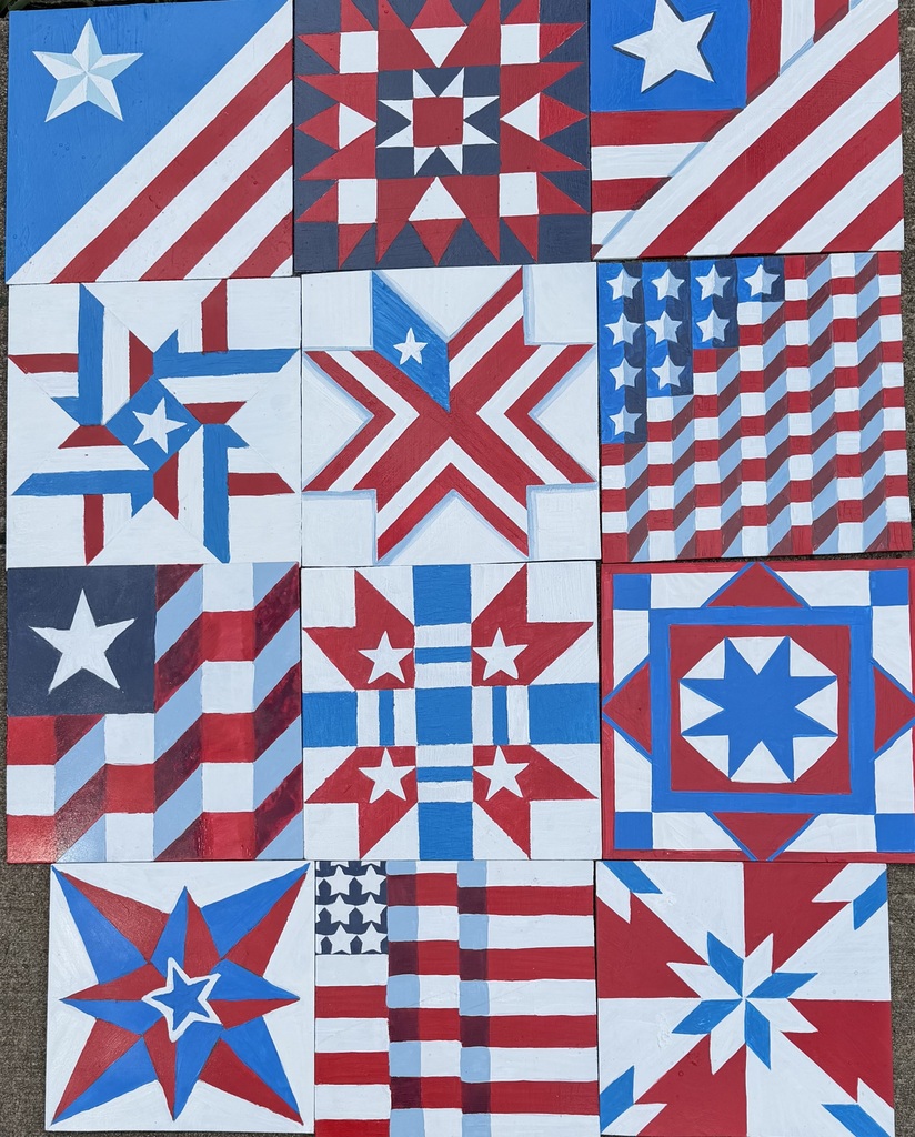 Mrs. Windom's Art Appreciation Final Product- Barn Quilts