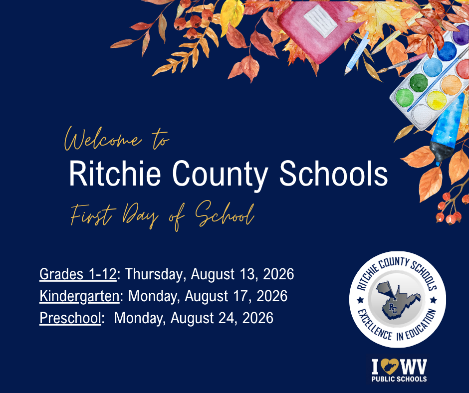 First Day of School- Grades 1-12: August 13; Kindergarten: August 17; Preschool- August 24