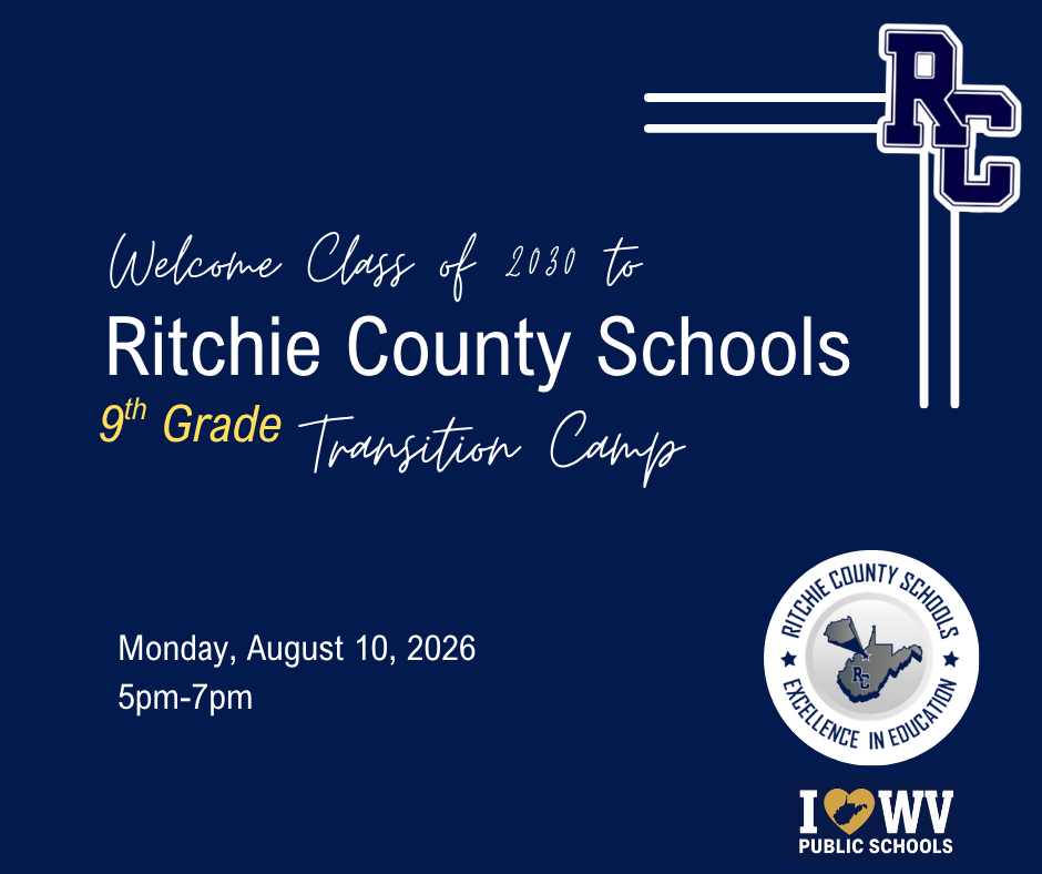 9th grade transition camp Aug. 10 5-7pm