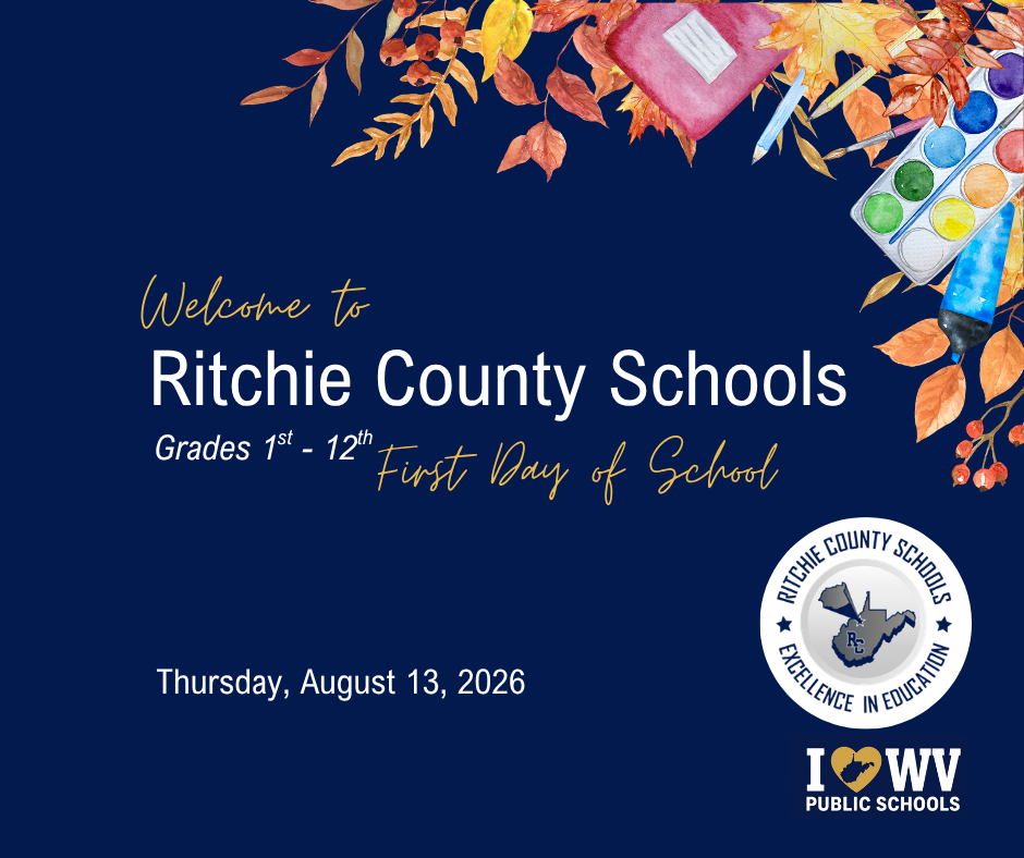 First day of school grades 1-12, Thursday August 13th.