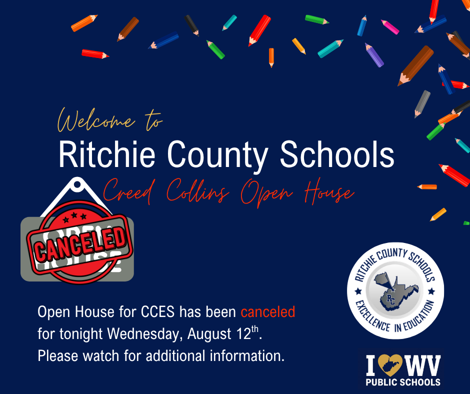 CCES Open House Canceled