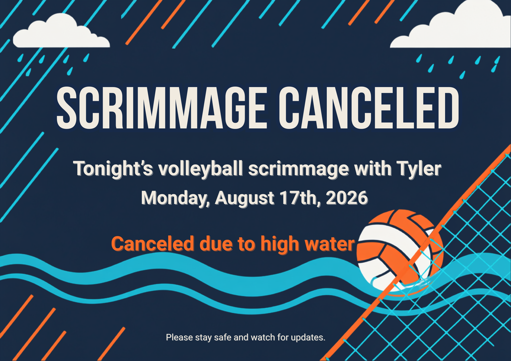 Scrimmage Canceled