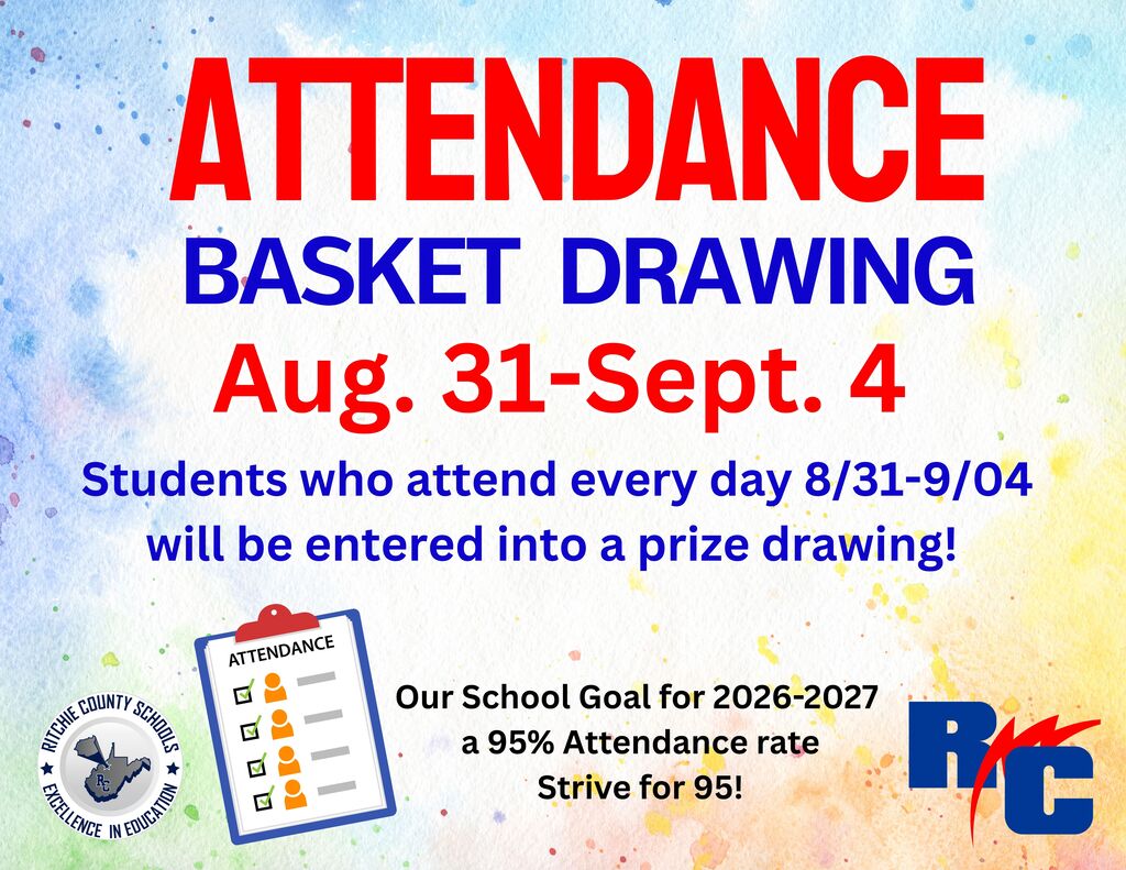 Attendance Prize Week- 8/13-9/4
