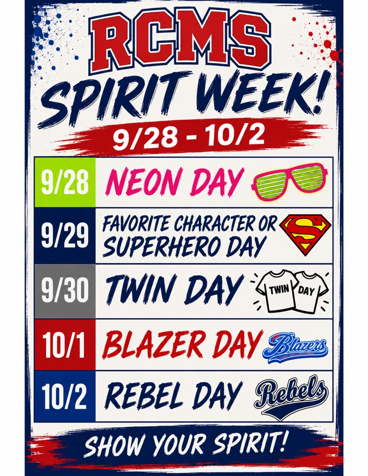 RCMS Spirit Week
