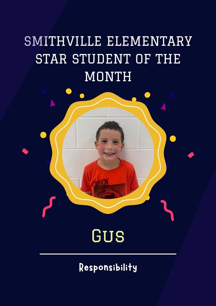 Kindergarten - Gus - Responsibility